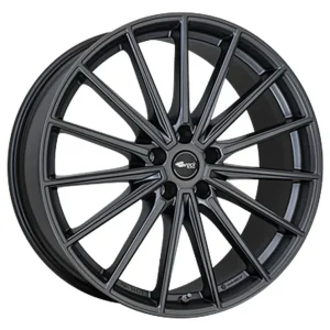 Brock B43 Cosmic Grey Matt Alufelge 10x20 ET19 5x112/66.6 Expressversand