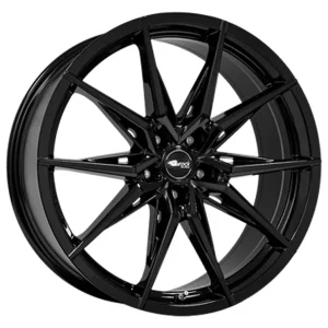 Brock B42 Schwarz Glanz Alufelge 8x18 ET30 5x112/66.6 Top-Angebot