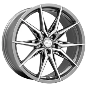 Top-Angebot Brock B42 Ferric Grey Poliert Alufelge 8x18 ET45 5x114.3/72.6