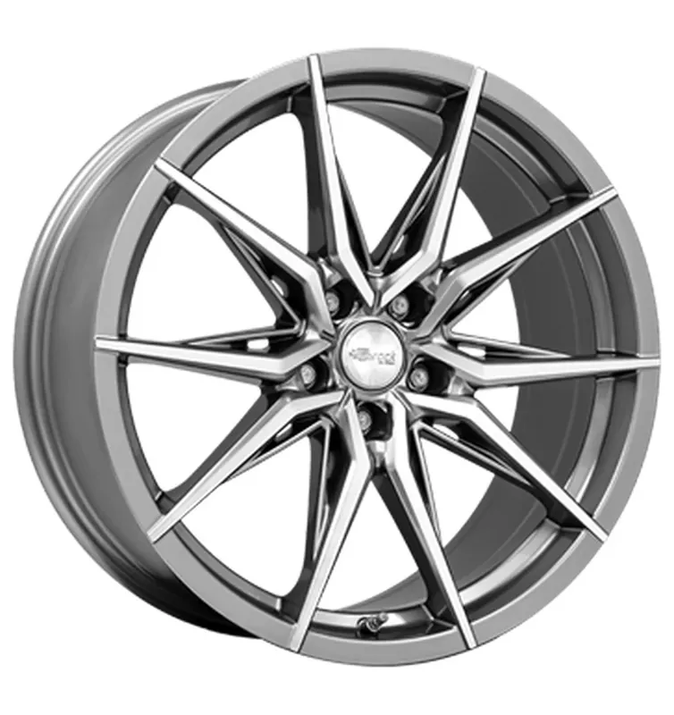 Brock B42 Ferric Grey Poliert Alufelge 8.5x19 ET47 5x112/66.6 Neue Kollektion