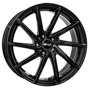 Brock B37 Schwarz Glanz Alufelge 8x18 ET50 5x112/57.1 Versand Am Gleichen Tag