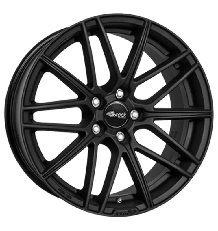 Brock B34 Schwarz Klar Matt Alufelge 7.5x17 ET35 5x112/66.6 Saisonangebot