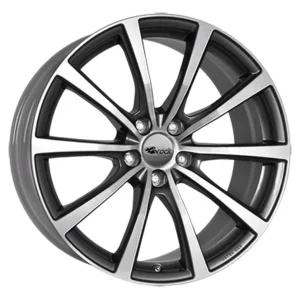 Jetzt Kaufen Brock B32 Himalaya Grey Voll-Poliert Alufelge 7.5x18 ET55 5x114.3/67.1