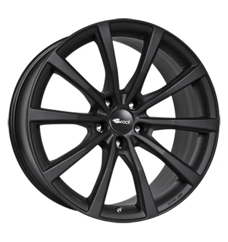 Brock B32 Schwarz Klar Matt Alufelge 9.5x19 ET30 5x114.3/72.6 Preiswert